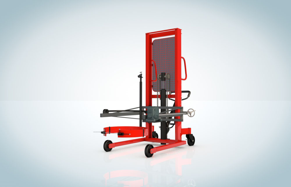 DA40 SERİSİ ERSA MANUEL VARİL TAŞIMA İSTİF MAKİNASI (400 KG )
