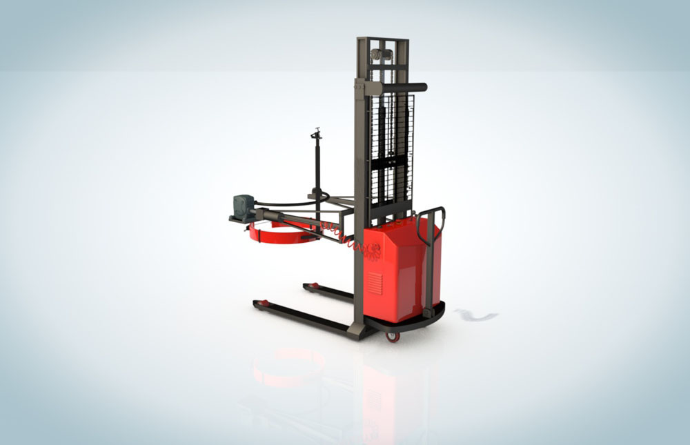 YL-450 SERİSİ ERSA YARI AKÜLÜ VARİL TAŞIMA İSTİF MAKİNASI (450 KG )