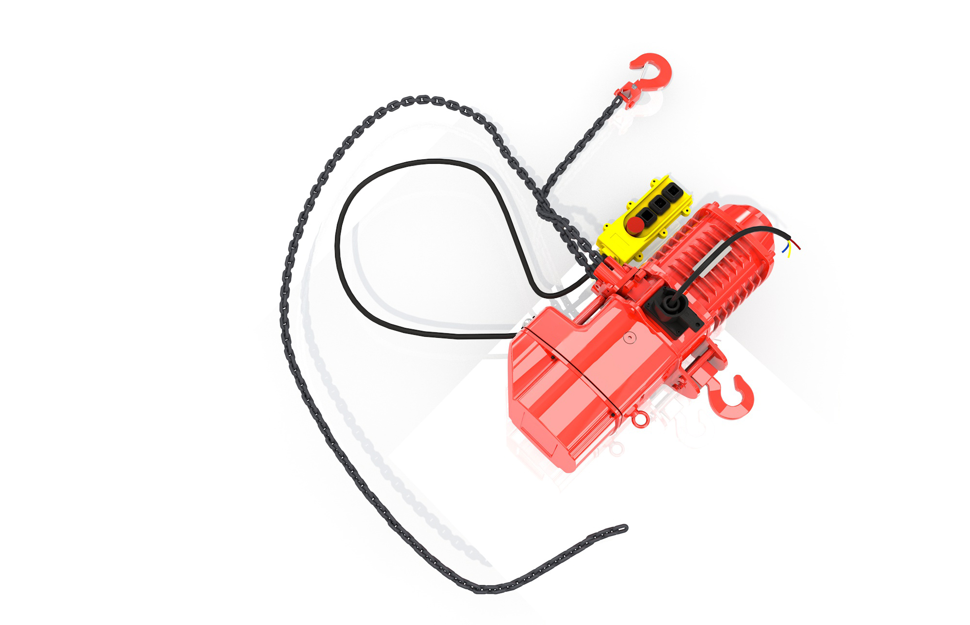 ERSA-HHB-2BF SERİSİ 2000 KG 6 METRE ELEKTRİKLİ İKİ YÖNLÜ VİNÇ