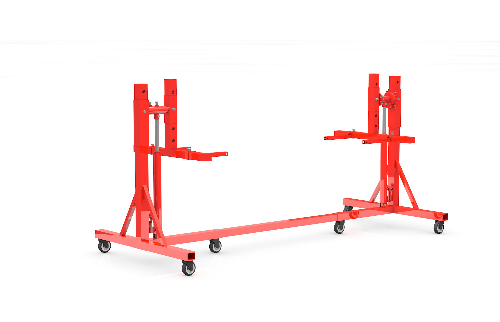 ERSA-TRAL15003 SERİSİ 1400 KG 1.28 METRE OTOMOBİL ŞASE DÖNDÜRME ARACI