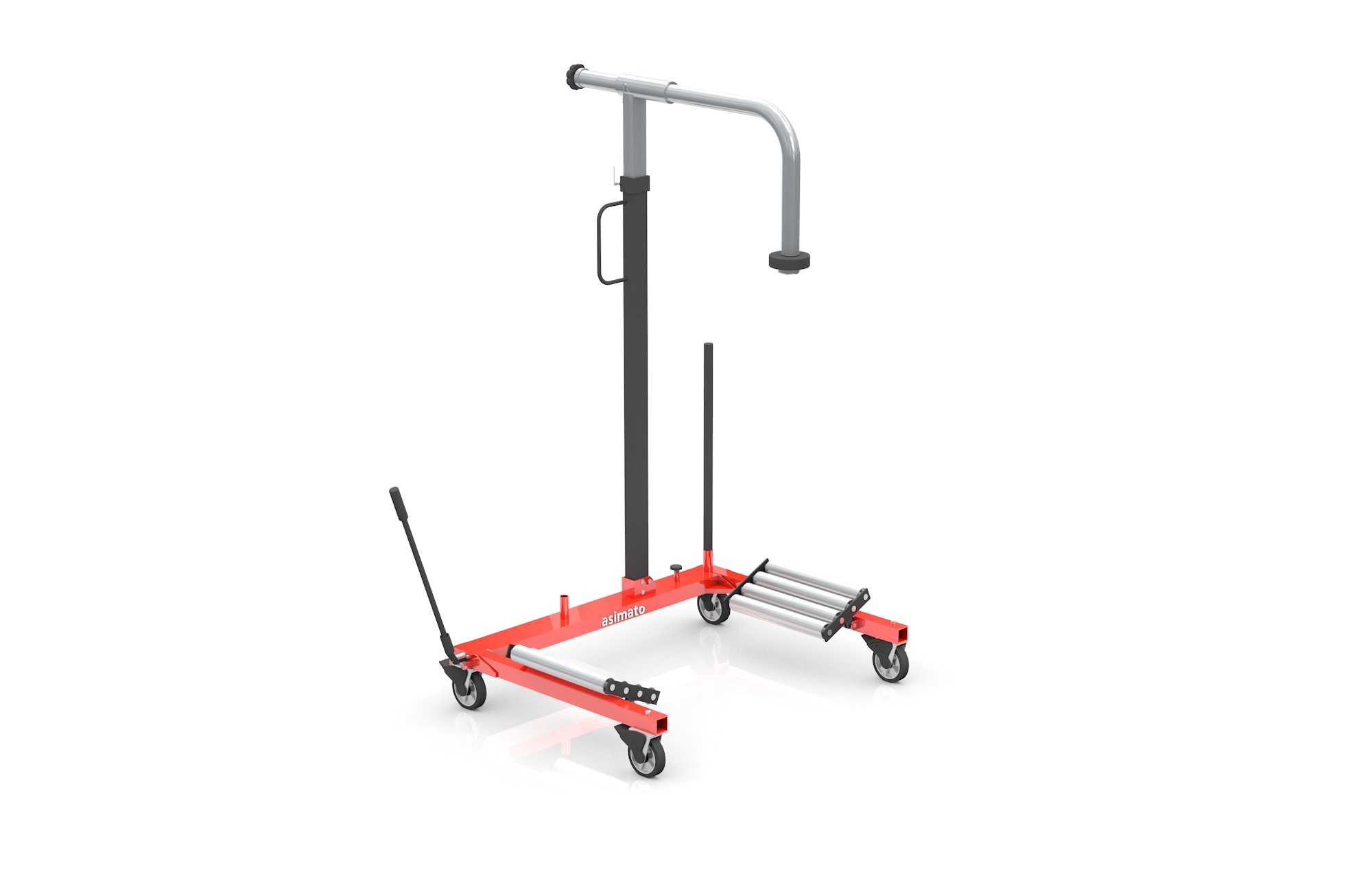 ERSA-TX12002 SERİSİ 1200 KG 770 MM İKİLİ LASTİK TAŞIMA ARACI