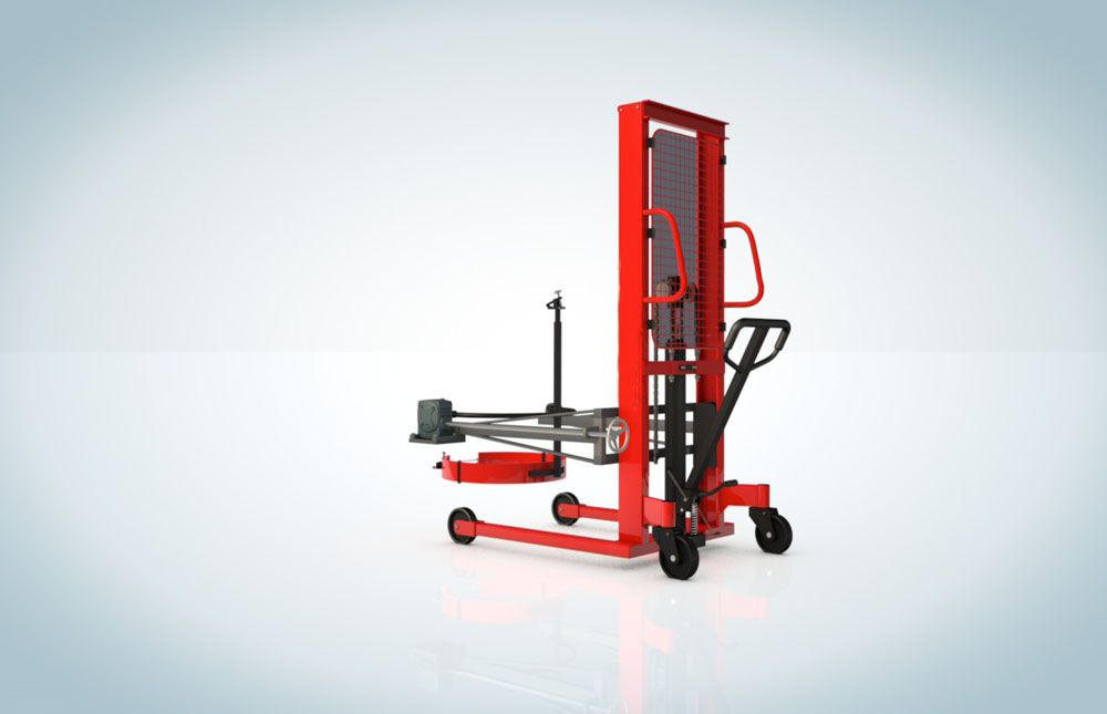 DA450-1 SERİSİ ERSA MANUEL TERAZİLİ VARİL TAŞIMA İSTİF MAKİNASI (450 KG )