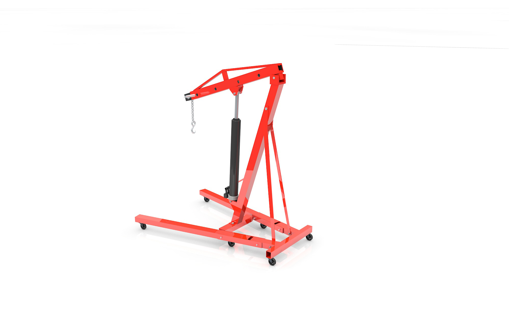ERSA-T32002 SERİSİ 2000 KG 2.3 METRE KATLANABİLİR MANUEL GARAJ VİNCİ