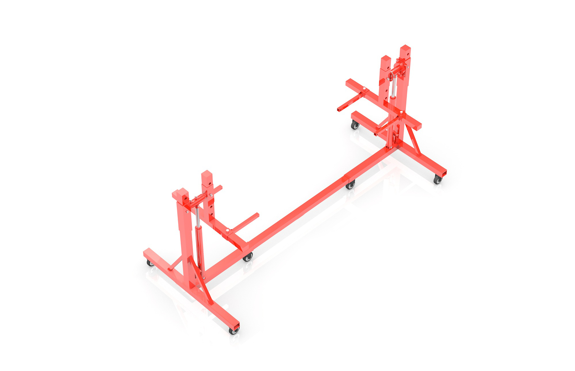 ERSA-TRAL15003 SERİSİ 1400 KG 1.28 METRE OTOMOBİL ŞASE DÖNDÜRME ARACI
