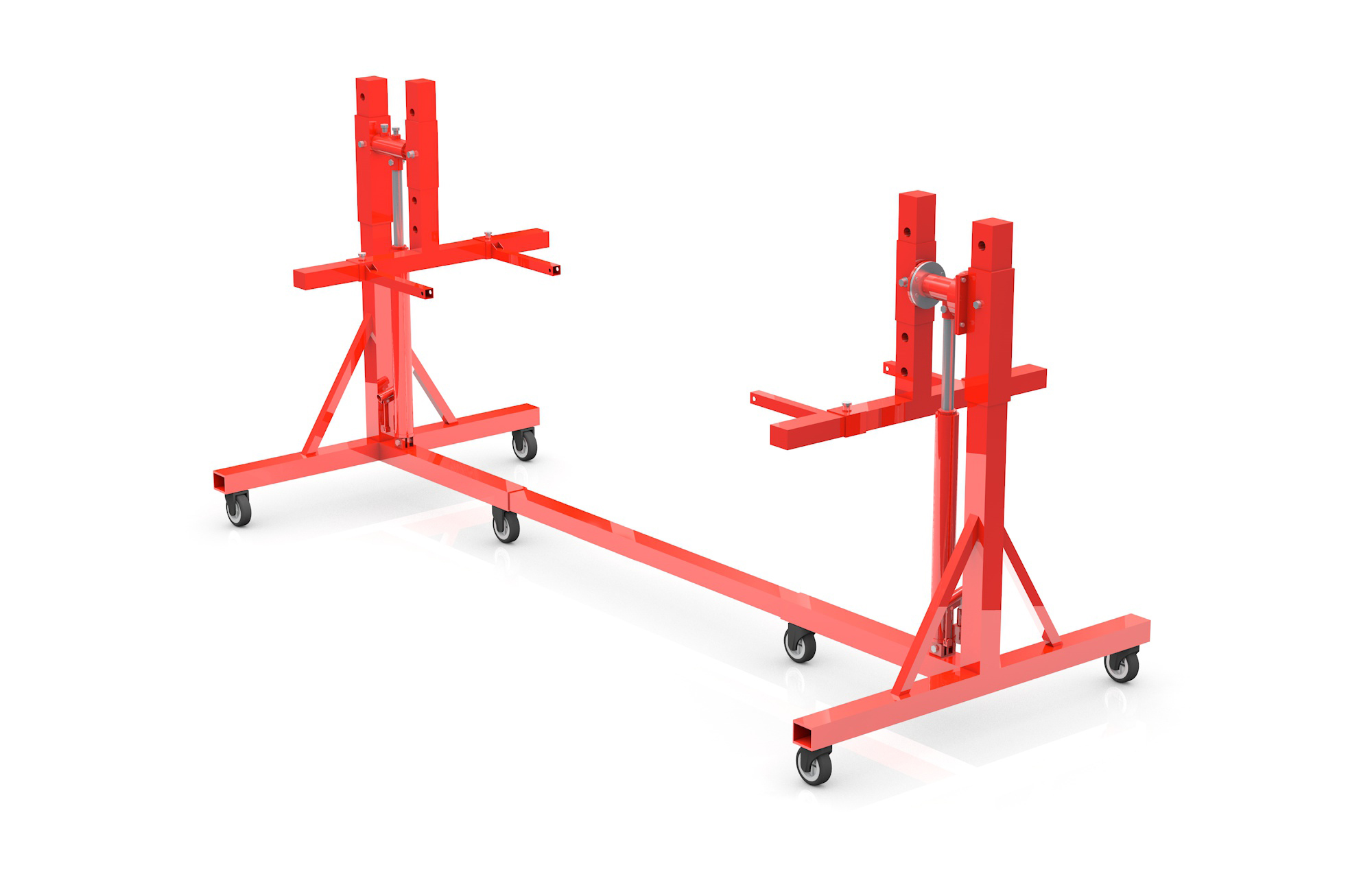 ERSA-TRAL15003 SERİSİ 1400 KG 1.28 METRE OTOMOBİL ŞASE DÖNDÜRME ARACI