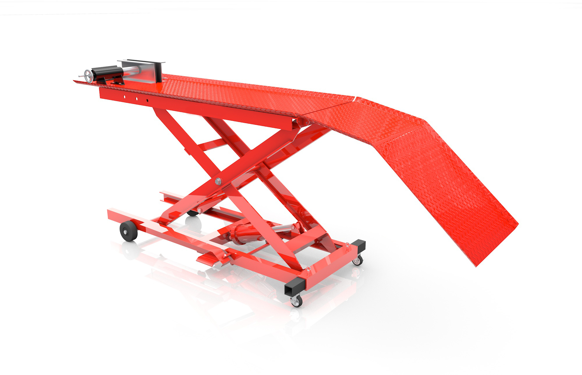 ERSA-TRE64007 SERİSİ 360 KG 780 MM MOTORSİKLET KALDIRMA PLATFORMU