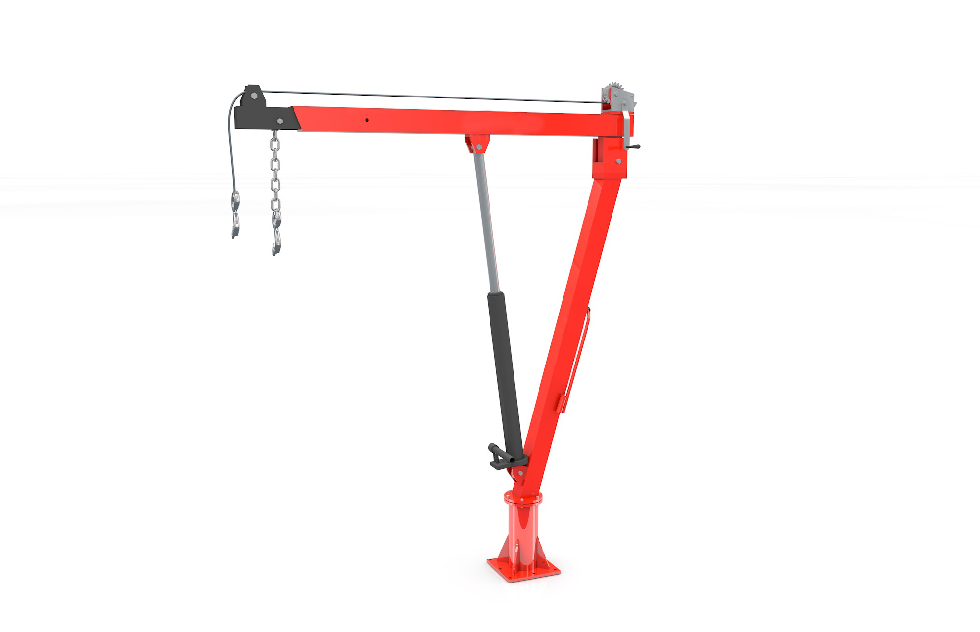 ERSA-TRF30604 SERİSİ 1000 KG 2.3 METRE KAMYONET ÜSTÜ VİNÇ