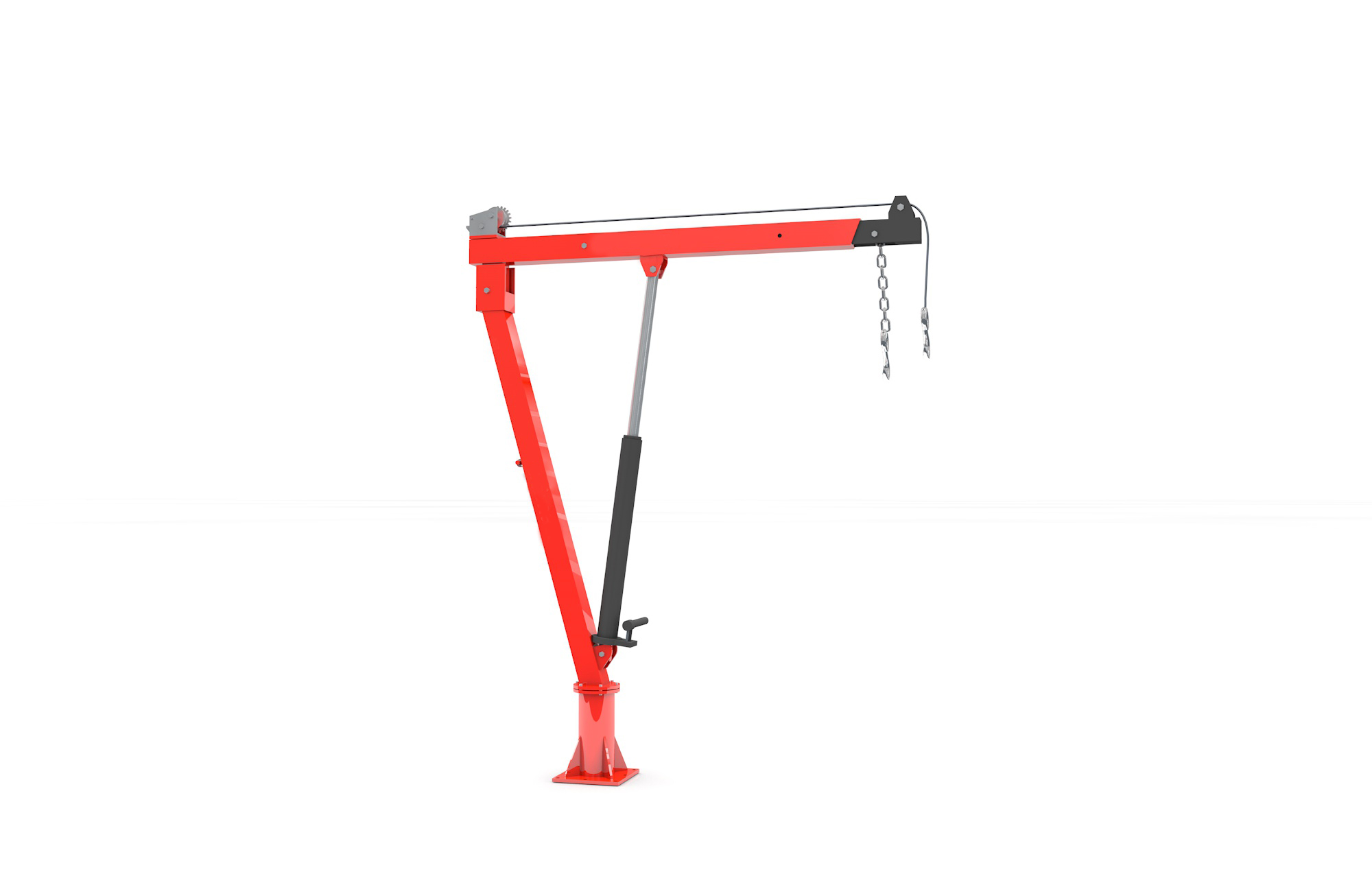 ERSA-TRF30604 SERİSİ 1000 KG 2.3 METRE KAMYONET ÜSTÜ VİNÇ
