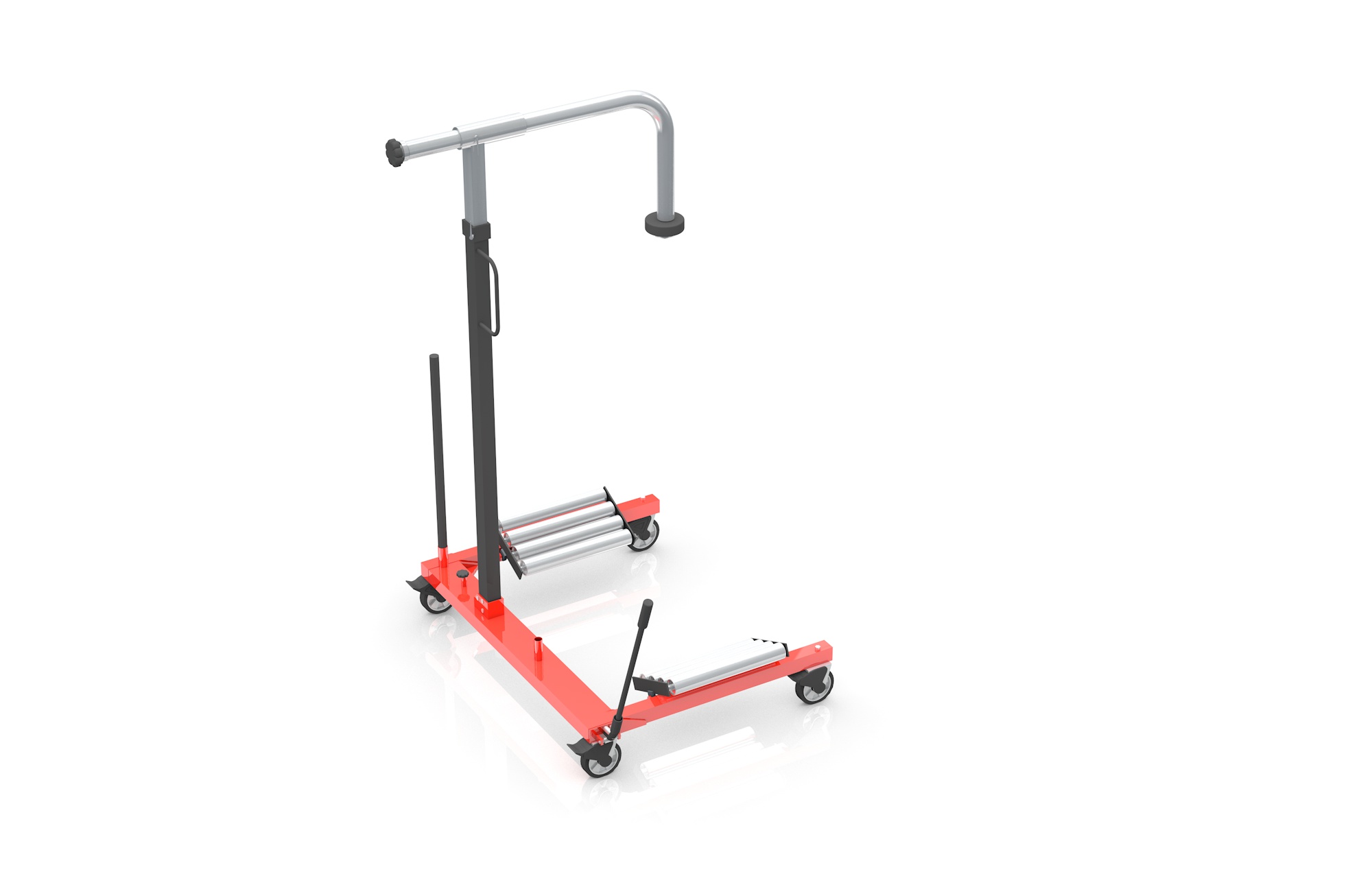 ERSA-TX12002 SERİSİ 1200 KG 770 MM İKİLİ LASTİK TAŞIMA ARACI