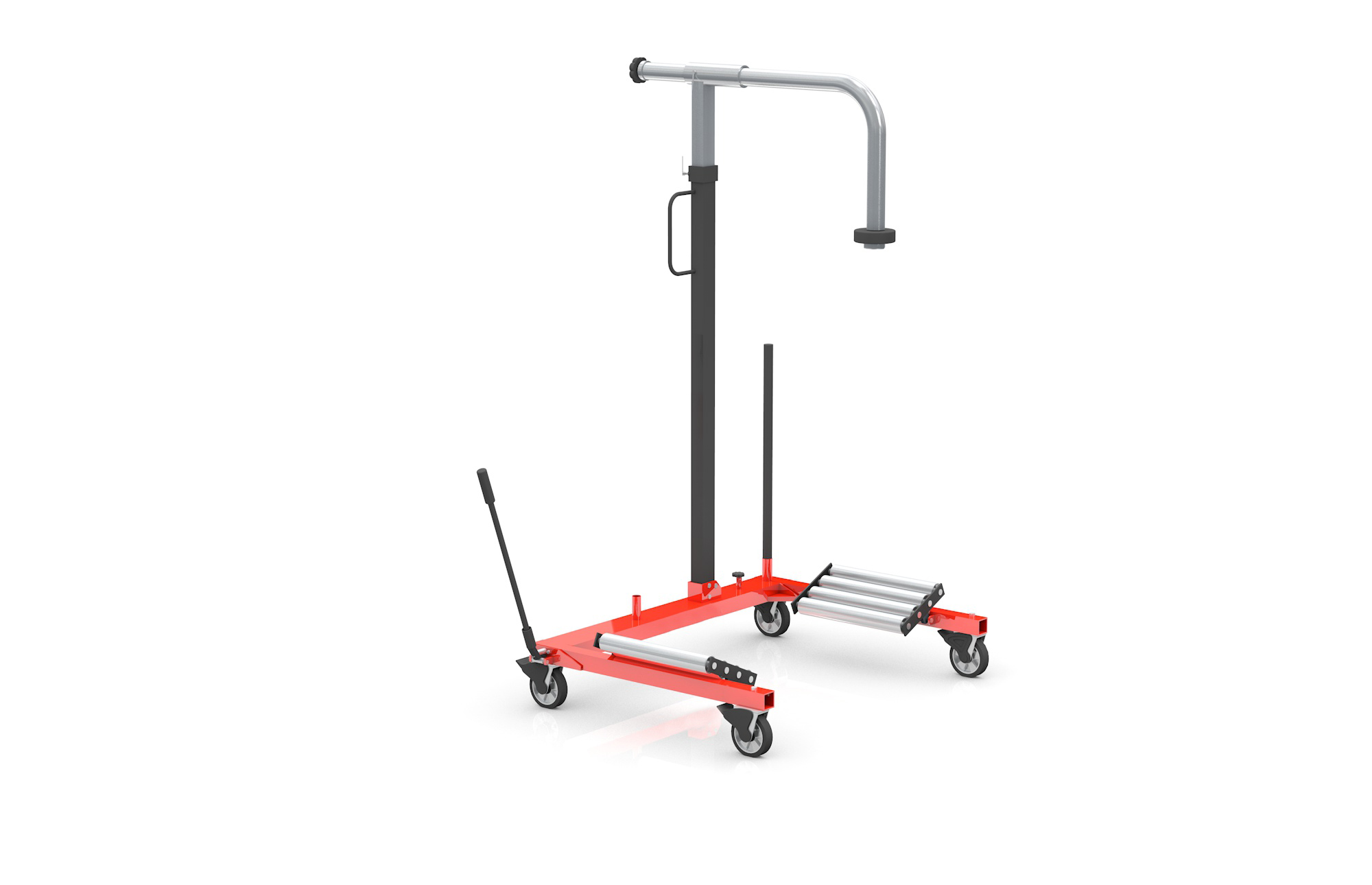 ERSA-TX12002 SERİSİ 1200 KG 770 MM İKİLİ LASTİK TAŞIMA ARACI