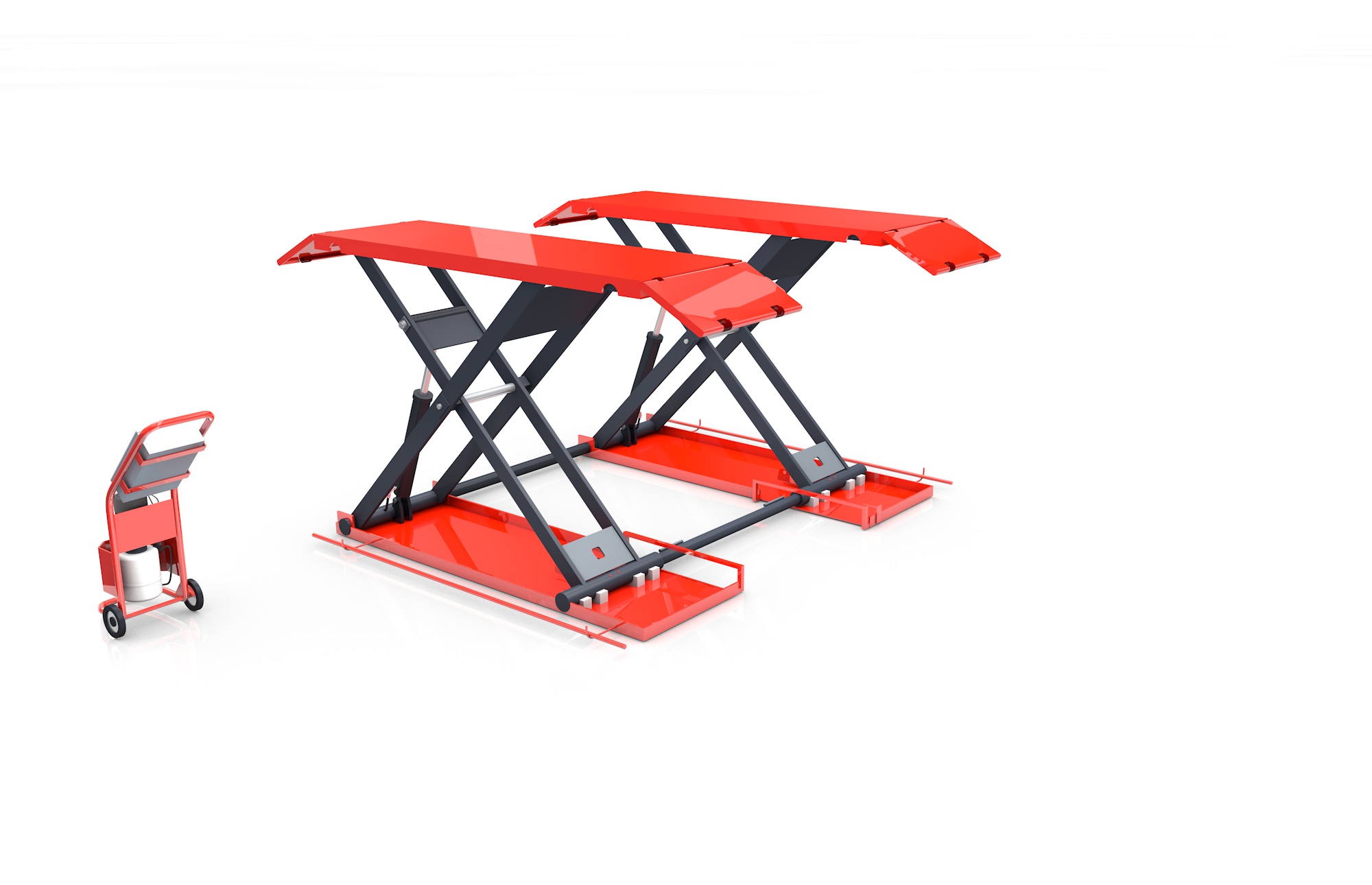 ERSA-QJY30-ZW SERİSİ 3000 KG 1 METRE OTOMOBİL YÜKSELTME PLATFORMU