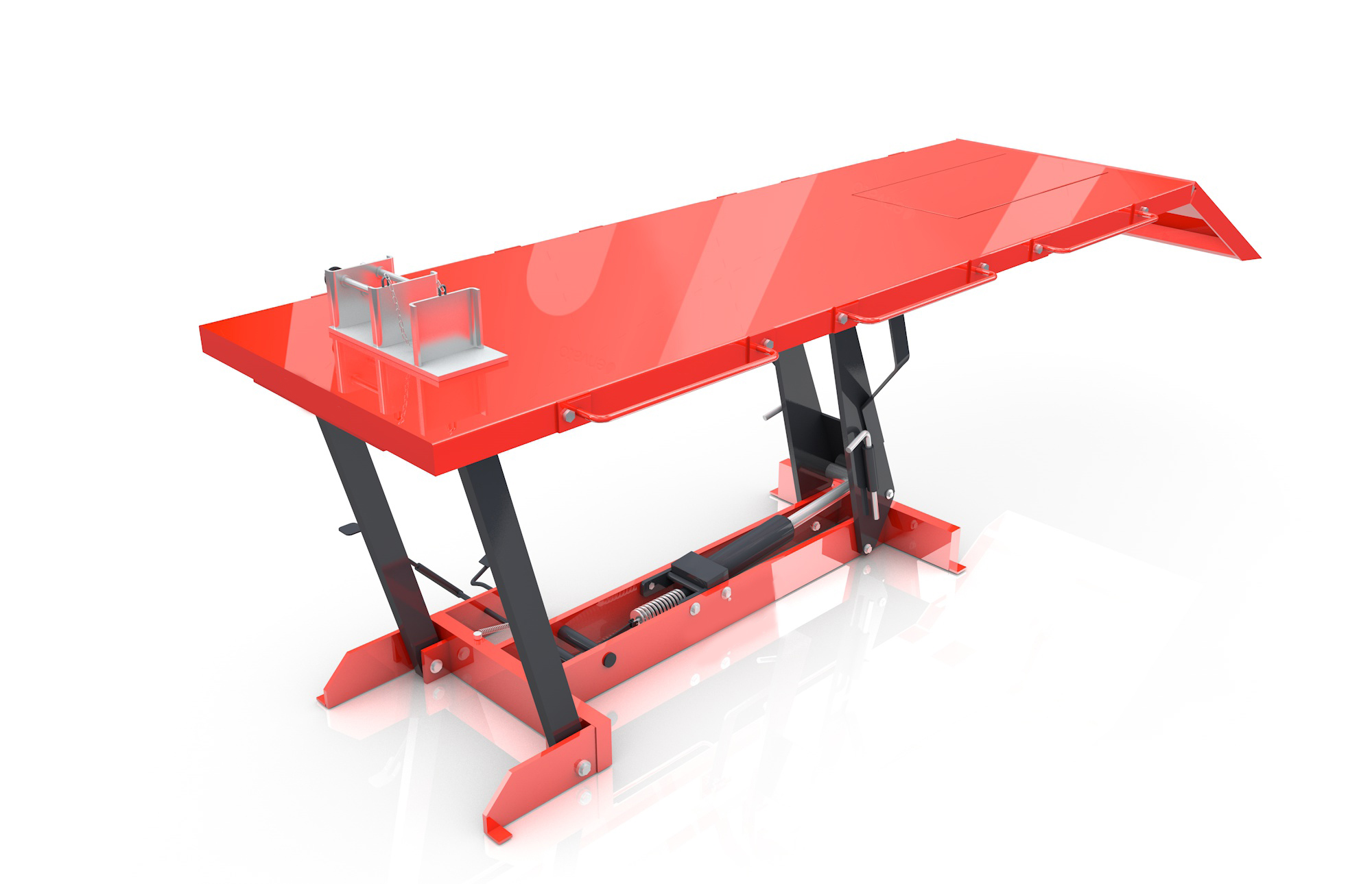 ERSA-MC500 SERİSİ 500 KG 770 MM MOTORSİKLET KALDIRMA PLATFORMU