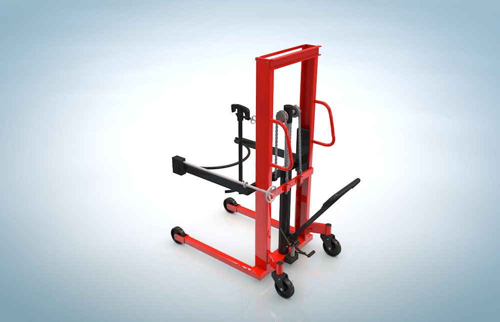 NBF-35 SERİSİ ERSA MANUEL VARİL TAŞIMA İSTİF MAKİNASI (350 KG )