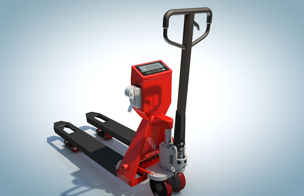 TPW SERİSİ ERSA MANUEL TERAZİLİ BARKOD YAZICILI TRANSPALET ( 2 TON )
