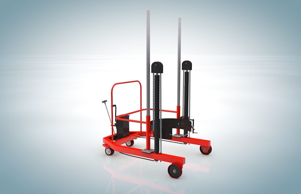 WB30 SERİSİ ERSA MANUEL VARİL TAŞIMA İSTİF MAKİNASI (300 KG )