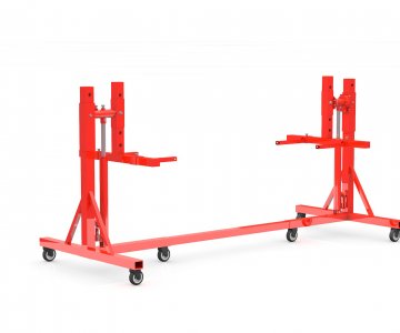 ERSA-TRAL15003 SERİSİ 1400 KG 1.28 METRE OTOMOBİL ŞASE DÖNDÜRME ARACI
