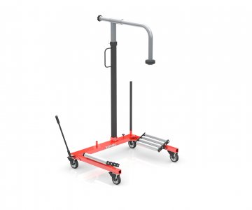 ERSA-TX12002 SERİSİ 1200 KG 770 MM İKİLİ LASTİK TAŞIMA ARACI